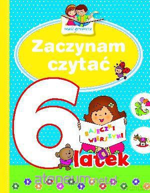 Mali geniusze - Zaczynam czytać 6-latek [KSIĄŻKA]