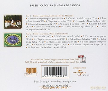 Bresil - Capoeira Senzala De Santos [2CD]