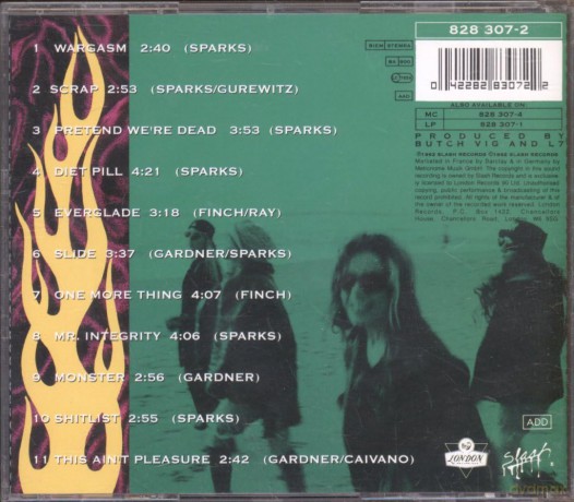 L7: Bricks Are Heavy [CD]