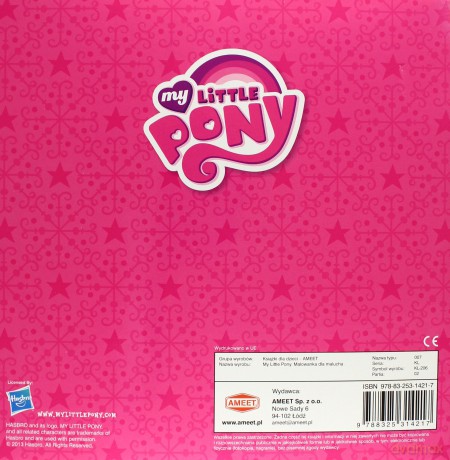 Malowanka dla malucha - My Little Pony w.2013 [KSIĄŻKA]