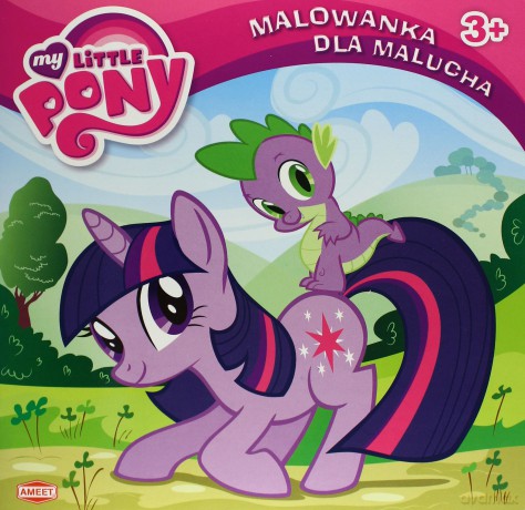 Malowanka dla malucha - My Little Pony w.2013 [KSIĄŻKA]