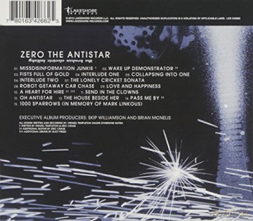 Zero the Antistar: Broken Electric Lullaby [CD]