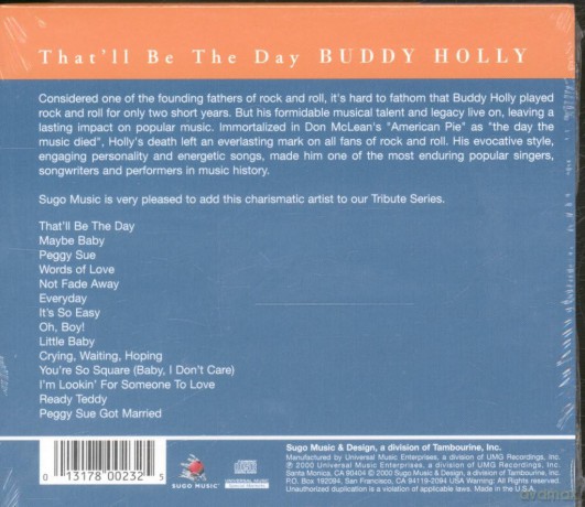Buddy Holly: Buddy Holly-That's Be The Day [CD]