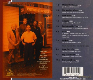 Steve Smith: Buddy's Buddies Live Vol 2 [CD]