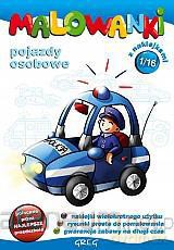 Malowanki cz. 1 - pojazdy osobowe [KSIĄŻKA]