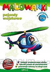 Malowanki cz. 3 - pojazdy wojskowe [KSIĄŻKA]