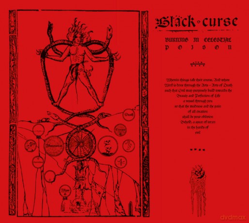 Black Curse: Burning In Celestial Poison [CD]