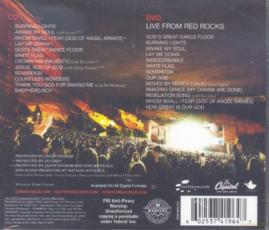 Chris Tomlin: Burning Lights - Deluxe Tour Edition/dvd [2CD]