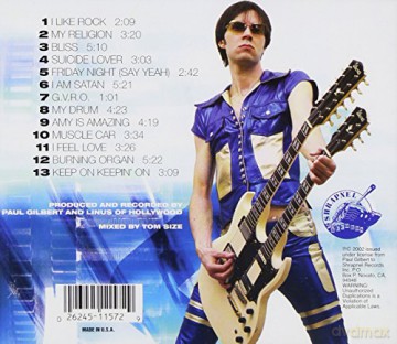 Paul Gilbert: Burning Organ [CD]