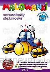 Malowanki cz. 6 - samochody ciężarowe [KSIĄŻKA]