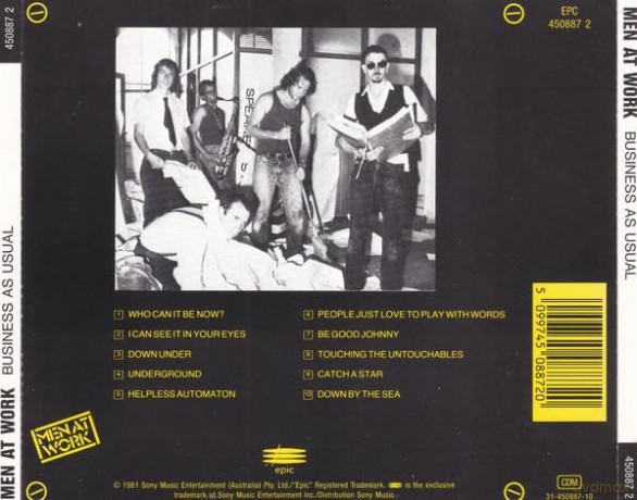 Men at Work: Business as Usual [CD]
