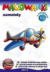 Malowanki cz. 8 - samoloty [KSIĄŻKA]
