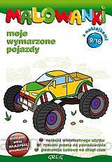 Malowanki cz. 9 - moje wymarzone pojazdy [KSIĄŻKA]