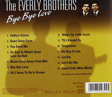 The Everly Brothers: Bye Bye Love [CD]