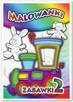 Malowanki Zabawki 2 [KSIĄŻKA]