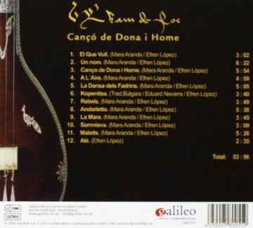l'ham De Foc: Canco De Dona I Home [CD]