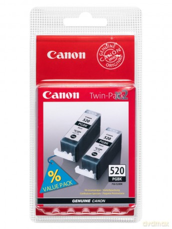 Canon: Canon Pgi-520bk Ink Cartridges - Black [CD]