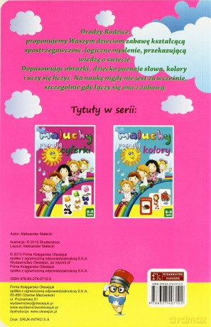 Maluchy poznają cyferki 2-3 lata [KSIĄŻKA]