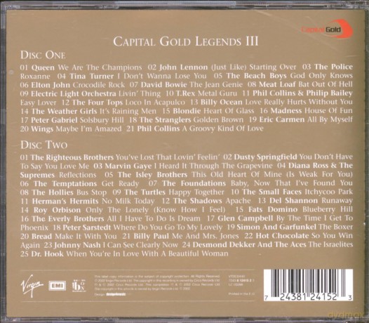 Capital Gold Legends vol.3 [2CD]