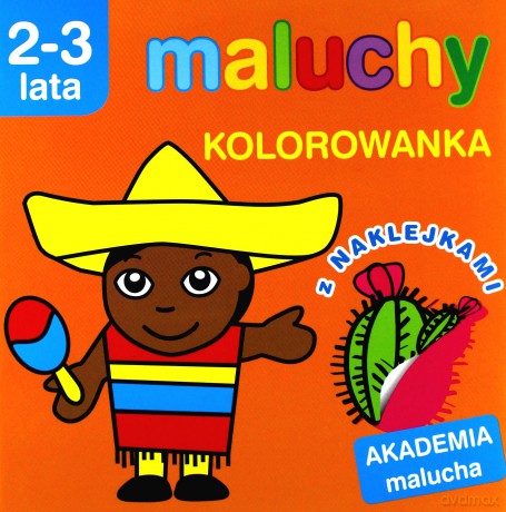 Maluchy. Kolorowanka z naklejkami [KSIĄŻKA]