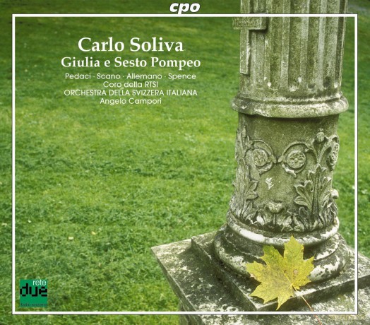 C. Soliva: Carla Soliva: Giulia E Sesto Pompeo [2CD]