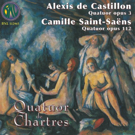 Patrice Legrand: Castillon: Quartet Op3; Saint-Saens: Quartet Op112 [CD]