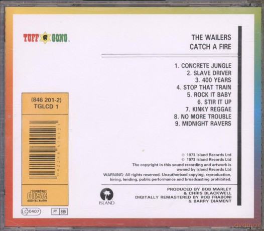 Bob Marley: Catch a Fire [CD]