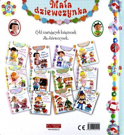 Mała dziewczynka - Kasia bawi się w sekretarkę [KSIĄŻKA]