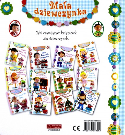 Mała dziewczynka - Liza bawi się w szkołę [KSIĄŻKA]