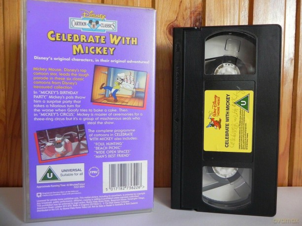 Cartoon Classics: Celebrate With Mickey [CD]