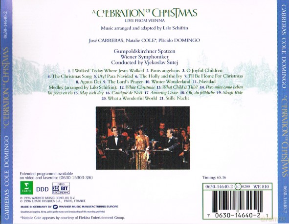 Carreras: Celebration of Christmas [CD]