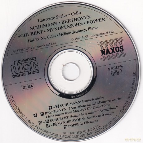 Cello Recital [CD]