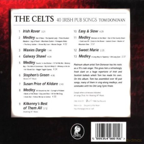 Celts: Celts, The-40 Irish Pub Song [CD]