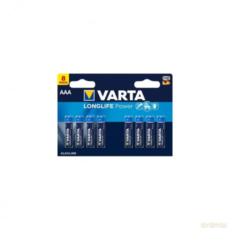 Batterie High Energy Micro Aaa 8er: Cf8 Longlife Power Blu Aaa [CD]