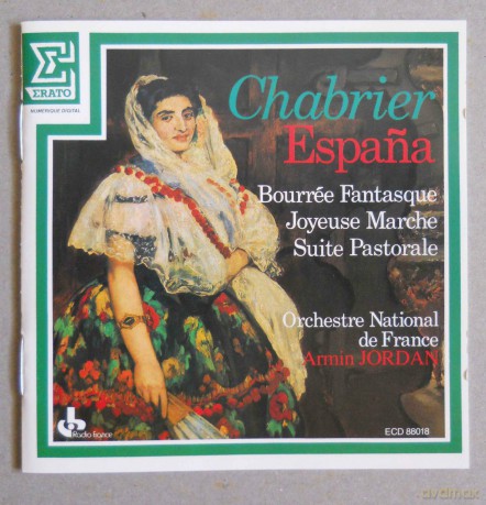 Armin Jordan: Chabrier: Espana [CD]
