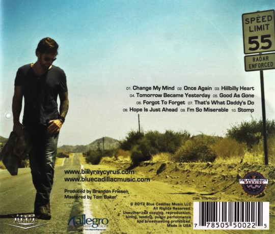 Billy Ray Cyrus: Change My Mind [CD]