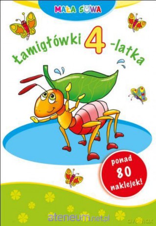 Mała sowa. Łamigłówki 4-latka [KSIĄŻKA]