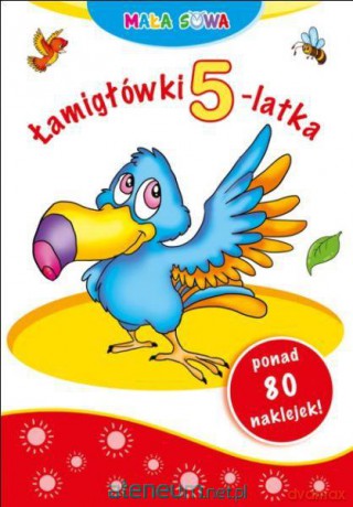 Mała sowa. Łamigłówki 5-latka [KSIĄŻKA]