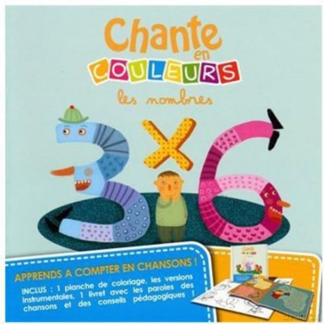 Gerard Dalton: Chante en Couleurs Les Nombres [CD]