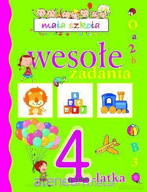 Mała szkoła. Wesołe zadania 4-latka [KSIĄŻKA]