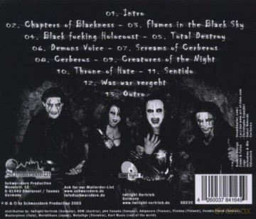 Cerberus: Chapters of Blackness [CD]