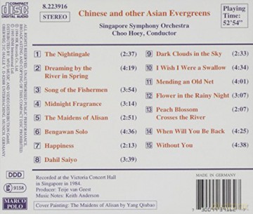 Chinese and Other Asian Evergreens [CD]