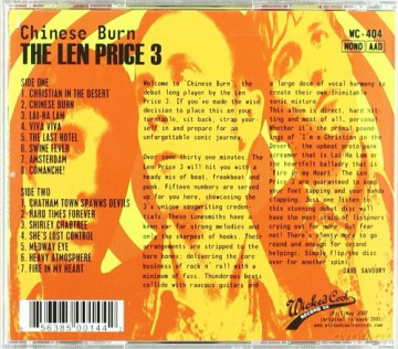Len Price 3: Chinese Burn [CD]