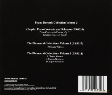 Felicja Blumental: Chopin: Brana Records Collection, V [3CD]