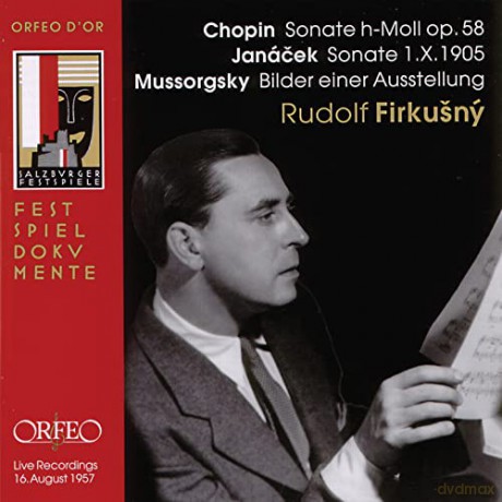 Rudolf Firkusny: Chopin; JanCek; Mussorgsky - Piano Works [CD]