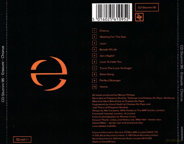 Erasure: Chorus [CD]