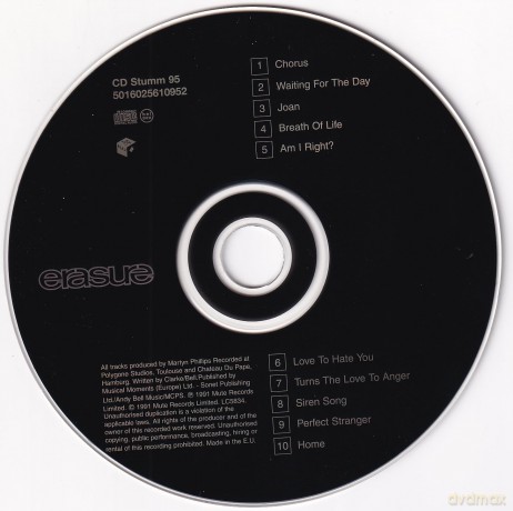 Erasure: Chorus [CD]