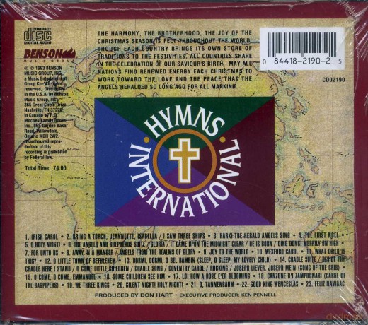 Hymns International: Christmas All Around The World [CD]