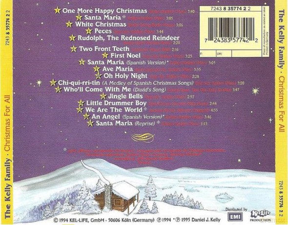 Kelly Family: Christmas for All [CD]