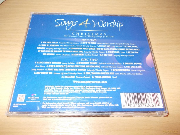 Songs 4 Worship: Christmas Joy [CD]